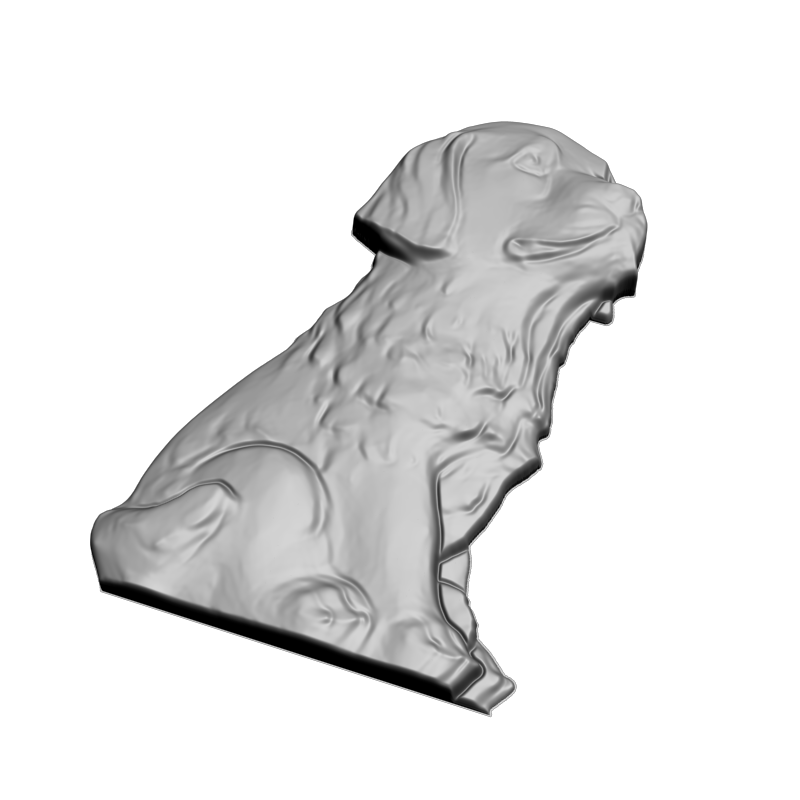 картинка Щенок F1-249 3D-STL.COM