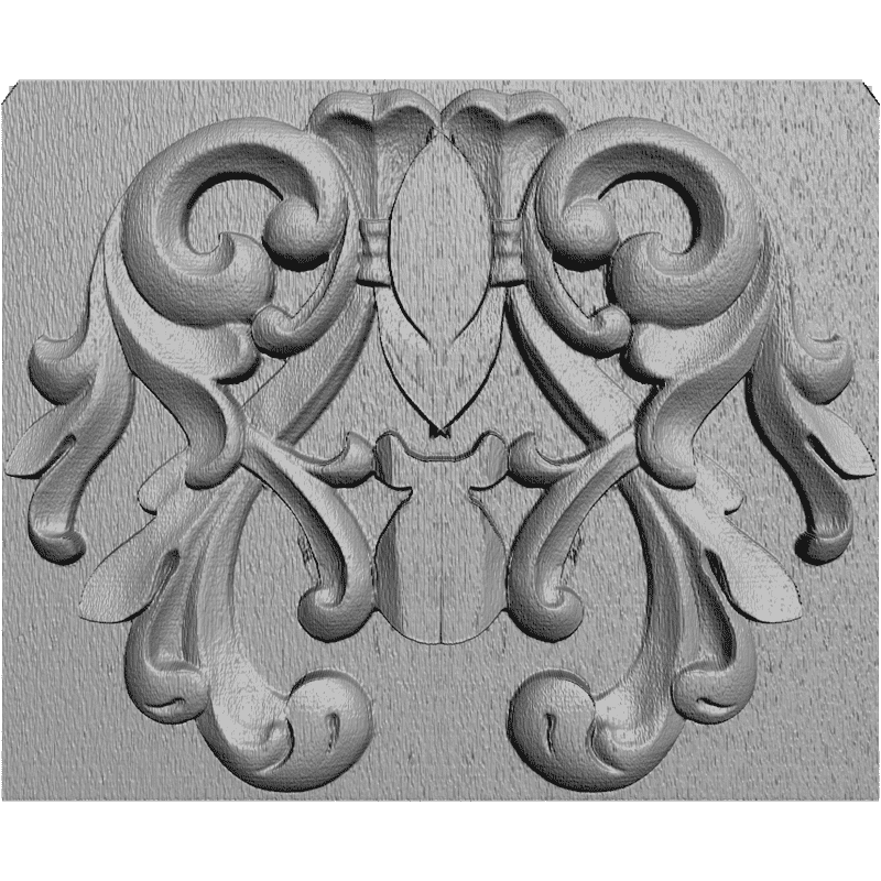 картинка Накладка резная D10-117 3D-STL.COM