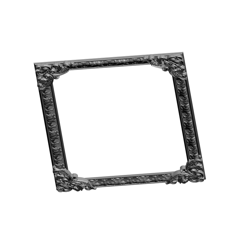 картинка Рама резная D14-535 3D-STL.COM