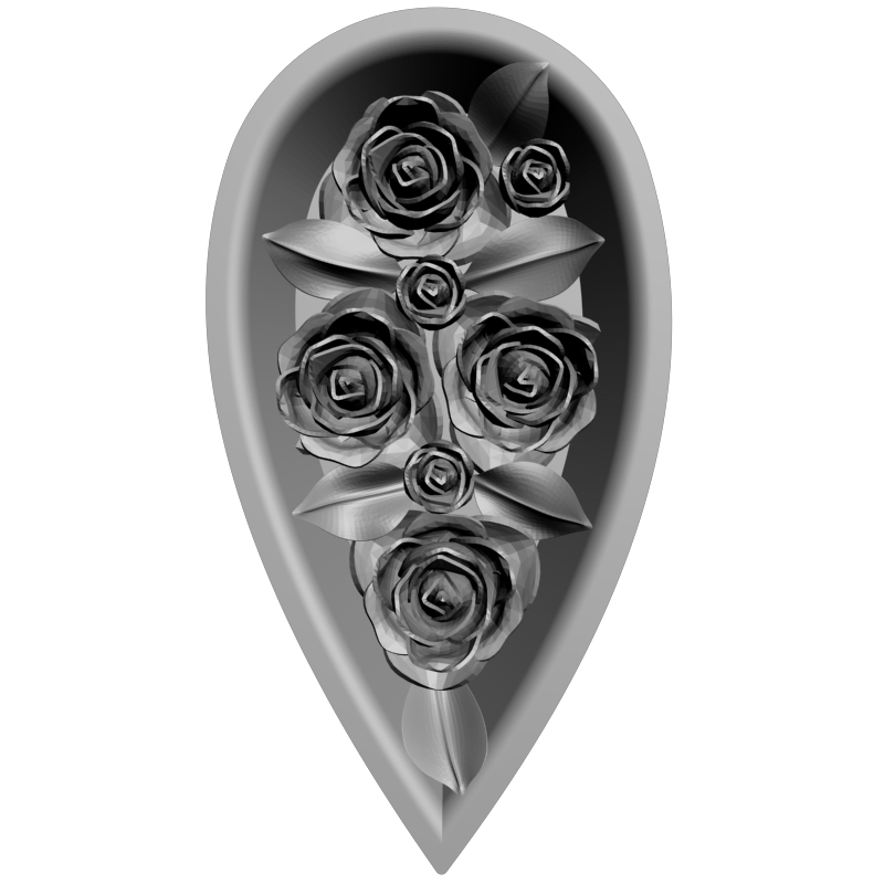 картинка Розы P4-405 3D-STL.COM