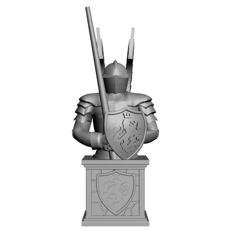 картинка Рыцарские доспехи P4-328 3D-STL.COM
