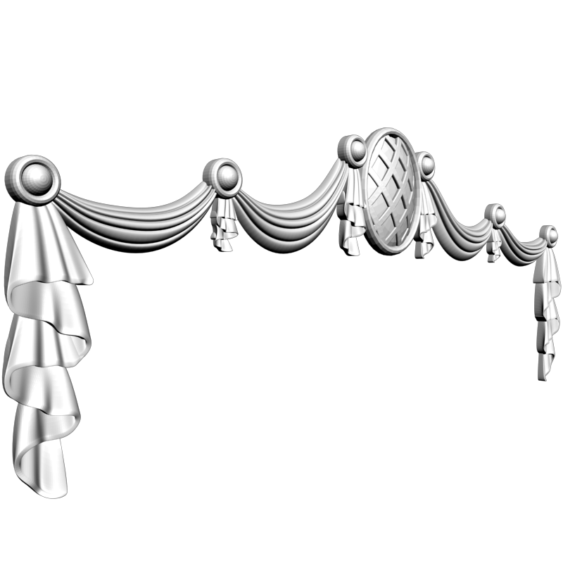 картинка Декор верх D3-235 3D-STL.COM