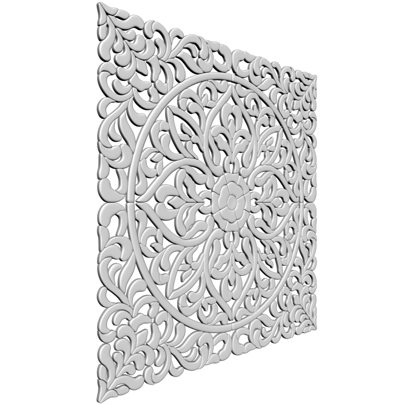 картинка Панель резная D11-124 3D-STL.COM