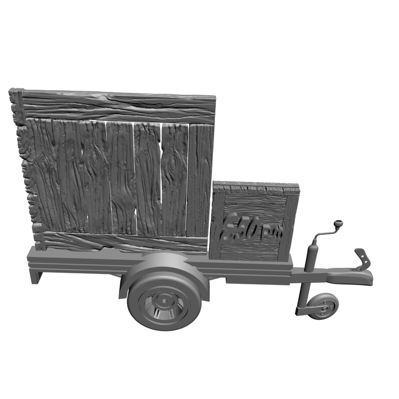 картинка Часы-прицеп настенные P3-196 3D-STL.COM