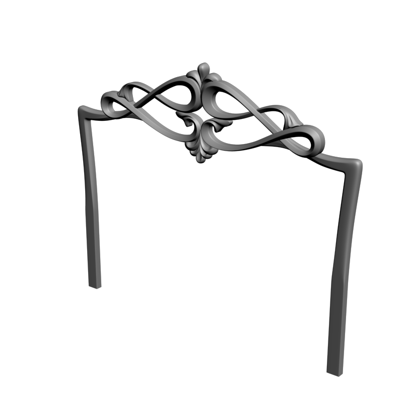 картинка Резная накладка D10-332 3D-STL.COM