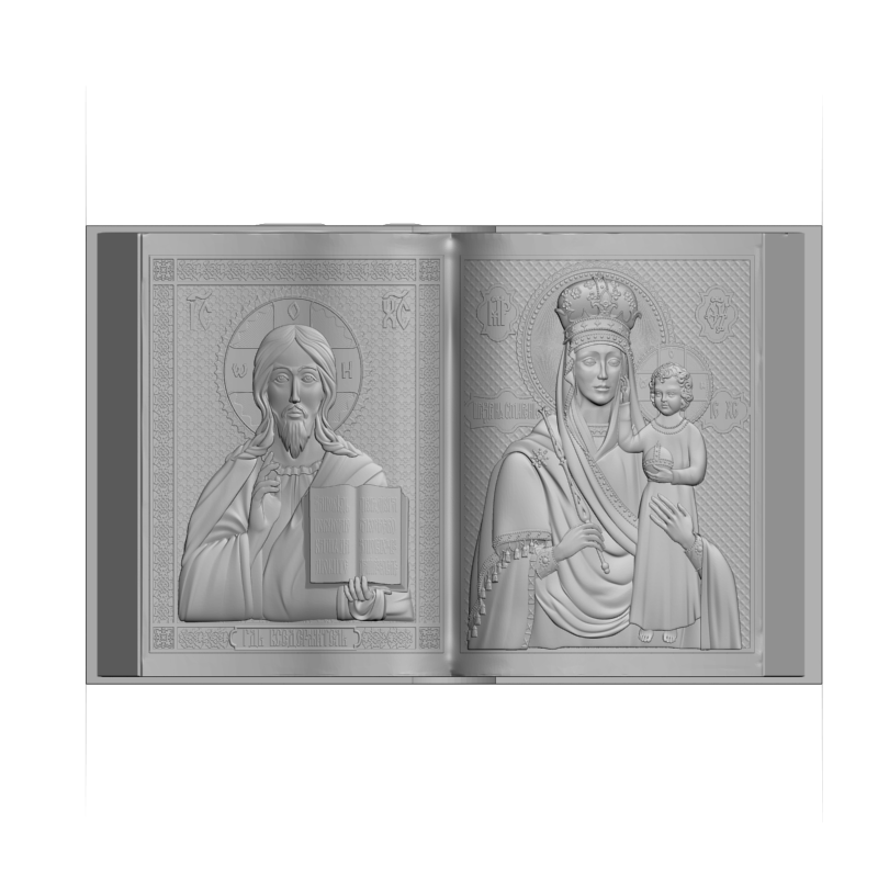 картинка Икона Книга V3-468 3D-STL.COM