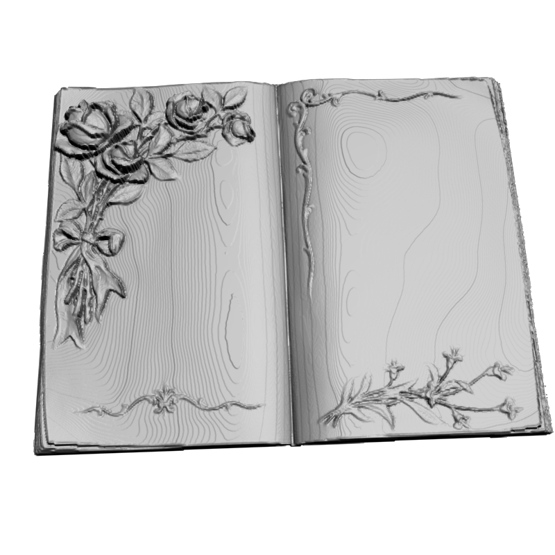 картинка Книга P4-551 3D-STL.COM