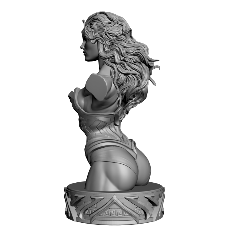 картинка Чудо-женщина L3-327 3D-STL.COM