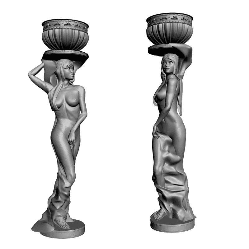 картинка Девушка L3-045 3D-STL.COM