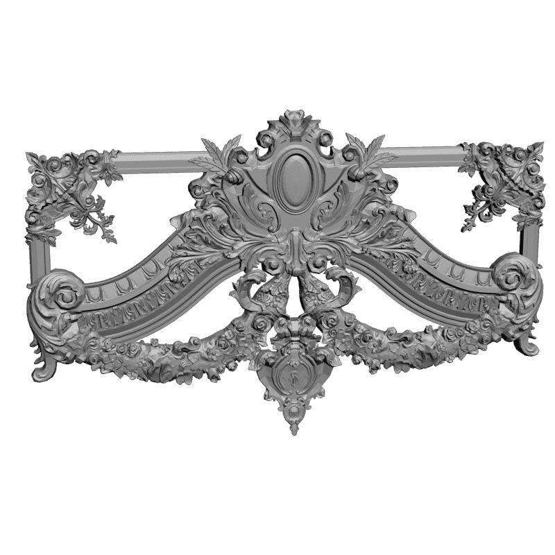 картинка Накладка D10-266 3D-STL.COM