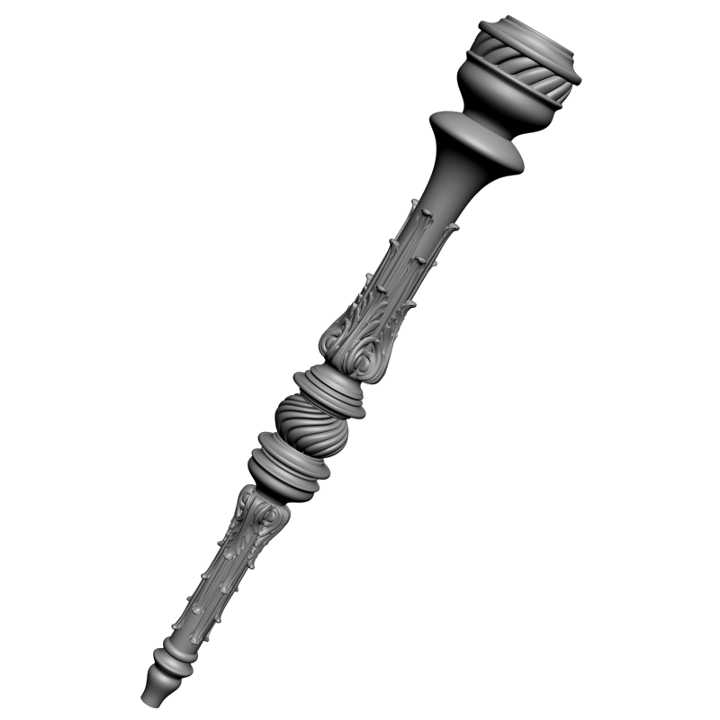 картинка Ножка мебельная M6-086 3D-STL.COM