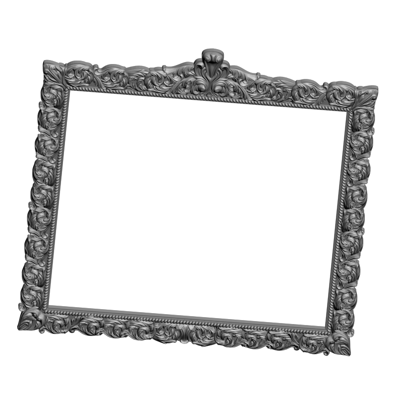 картинка Рамка резная D14-598 3D-STL.COM
