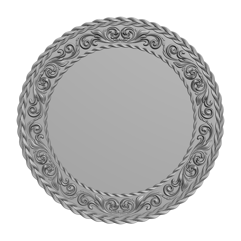 картинка Рамка резная D14-627 3D-STL.COM