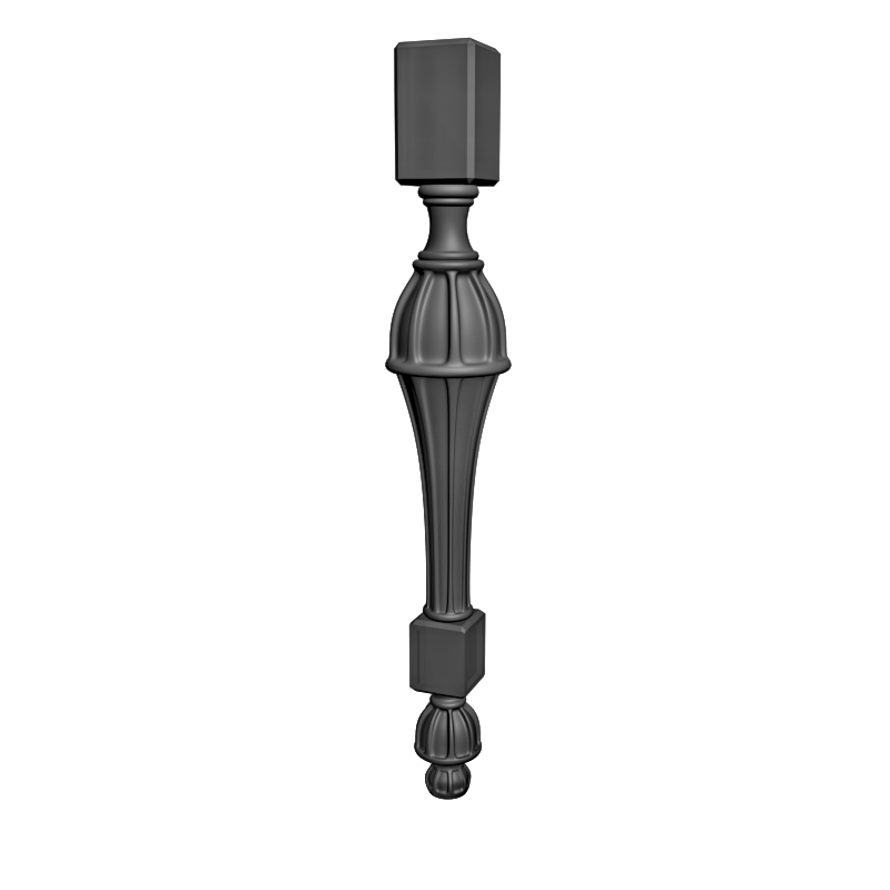 картинка Ножка мебельная M6-099 3D-STL.COM
