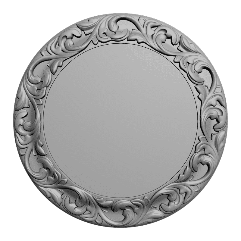 картинка Розетка резная D16-113 3D-STL.COM
