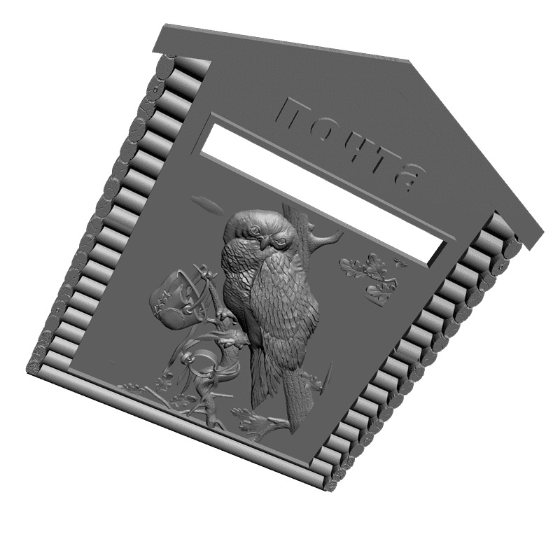 картинка Почтовый ящик P4-101 3D-STL.COM