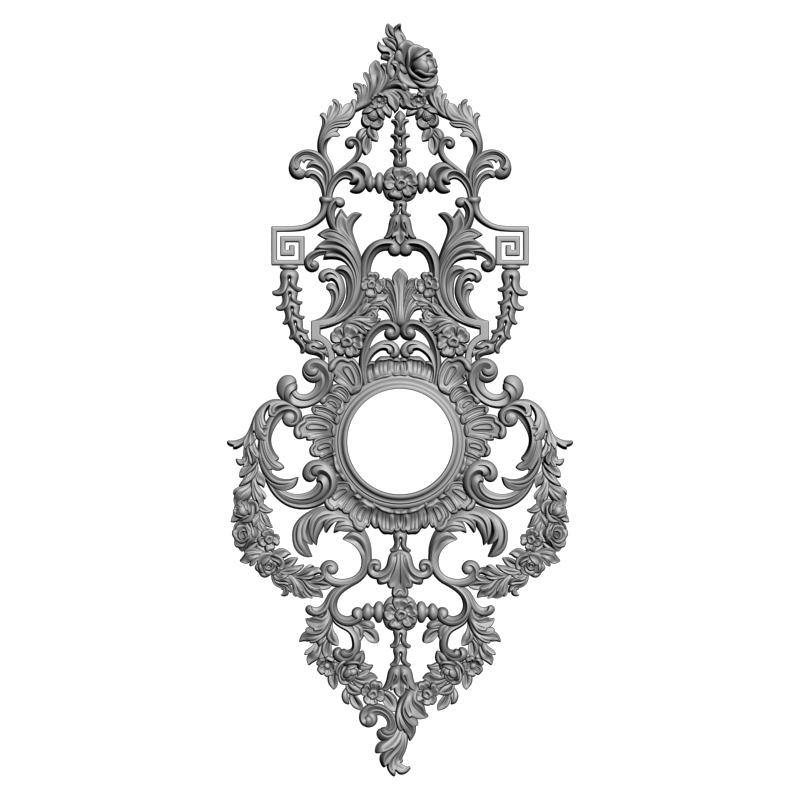 картинка Часы настенные P3-193 3D-STL.COM