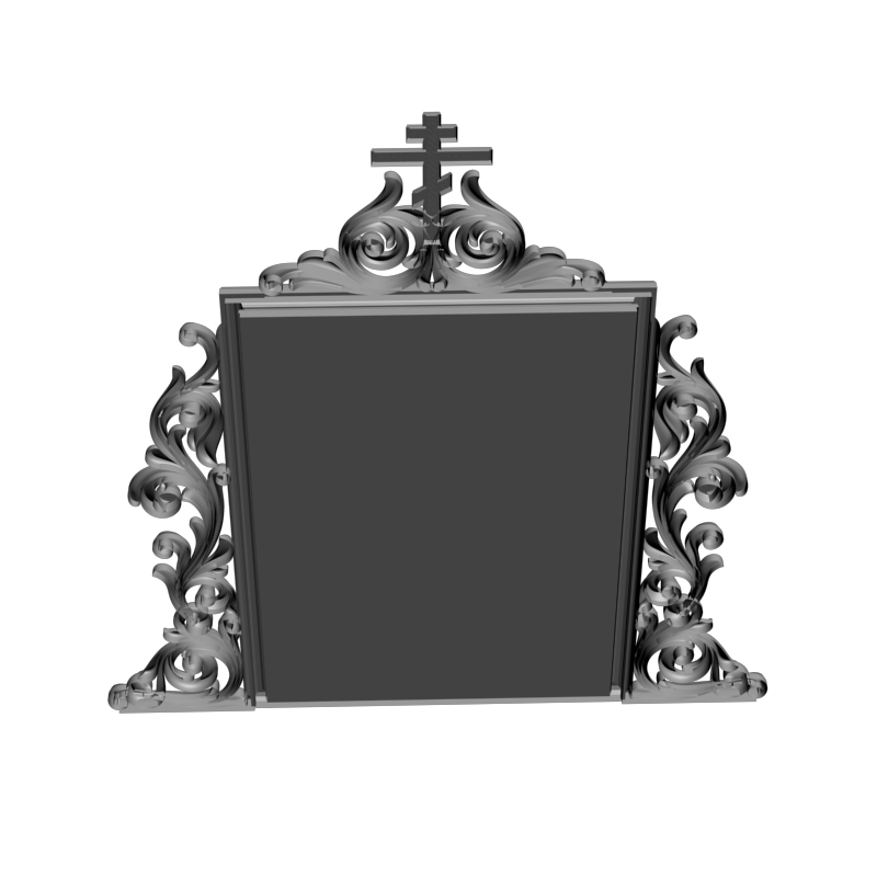 картинка Рама резная настольная D14-441 3D-STL.COM