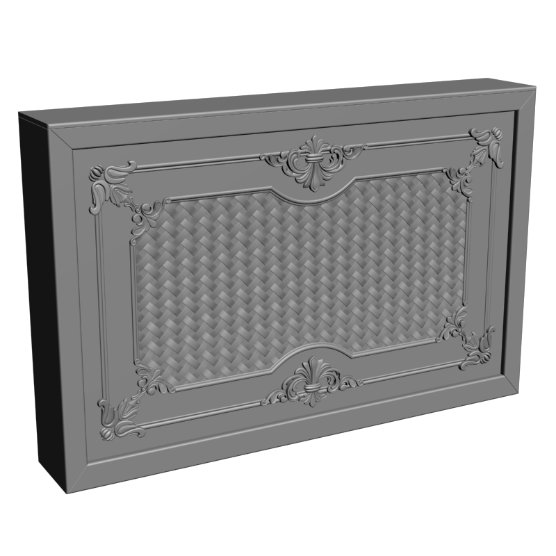 картинка Экран Радиатора P4-306 3D-STL.COM