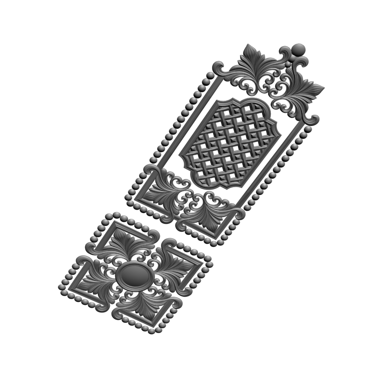 картинка Накладка на двери H3-094 3D-STL.COM