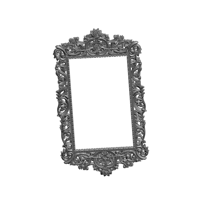 картинка Рама резная D14-484 3D-STL.COM