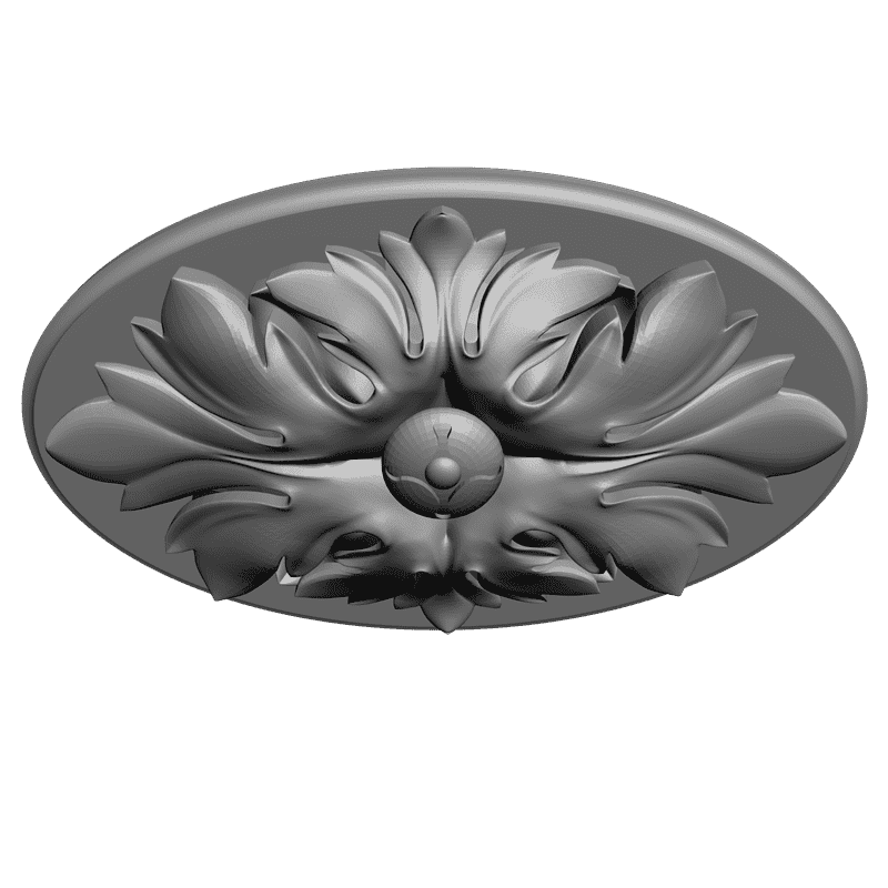 картинка Розетка резная D16-173 3D-STL.COM