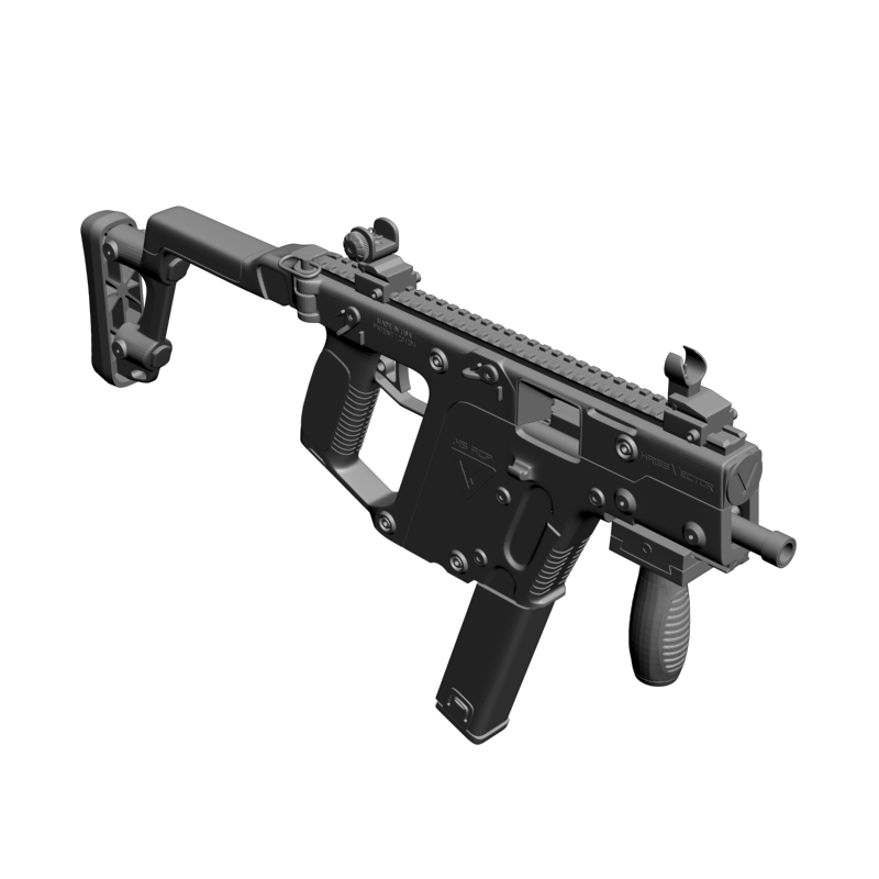 картинка KRISS Vector SMG 45 ACP RO2-036 3D-STL.COM