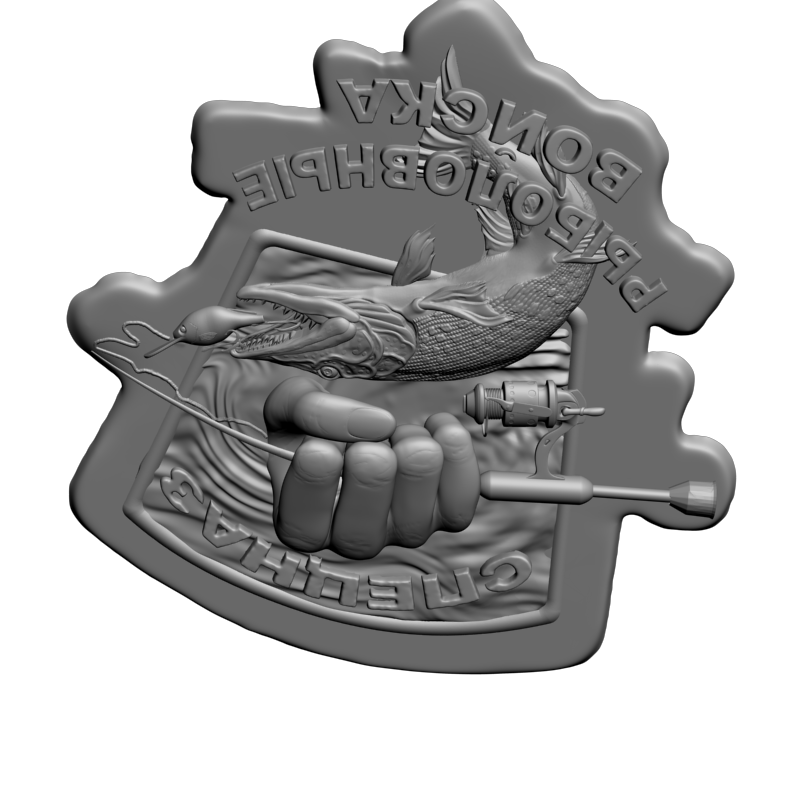 картинка Спецназ Рыбалка RG3-085 3D-STL.COM