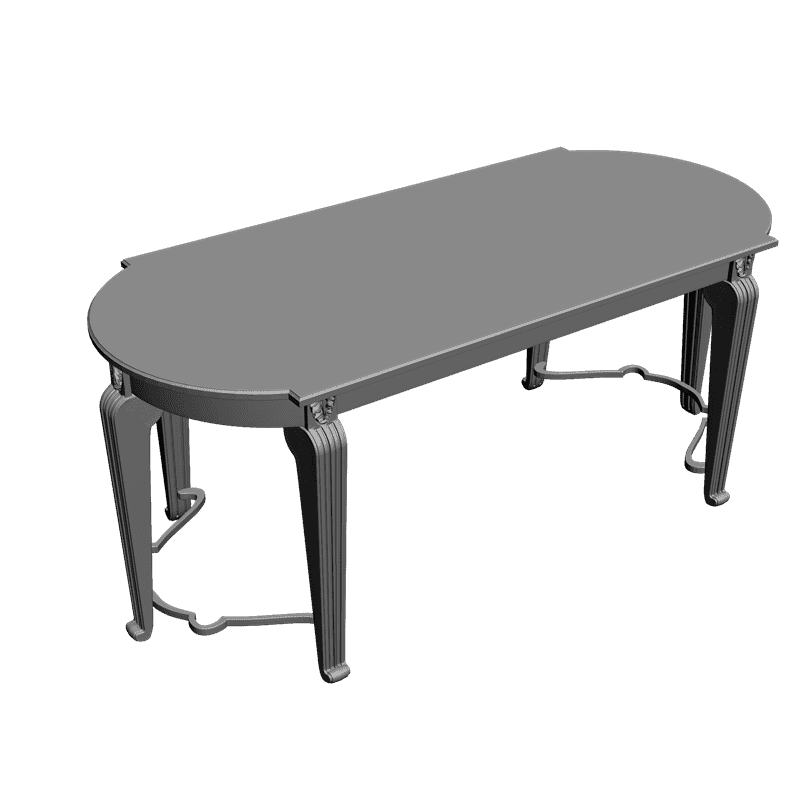картинка Стол овальный M8-018 3D-STL.COM