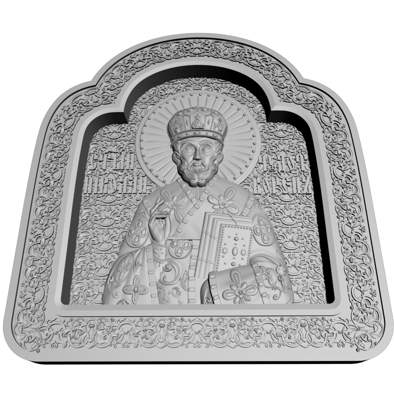 картинка Николай Чудотворец V3-358 3D-STL.COM