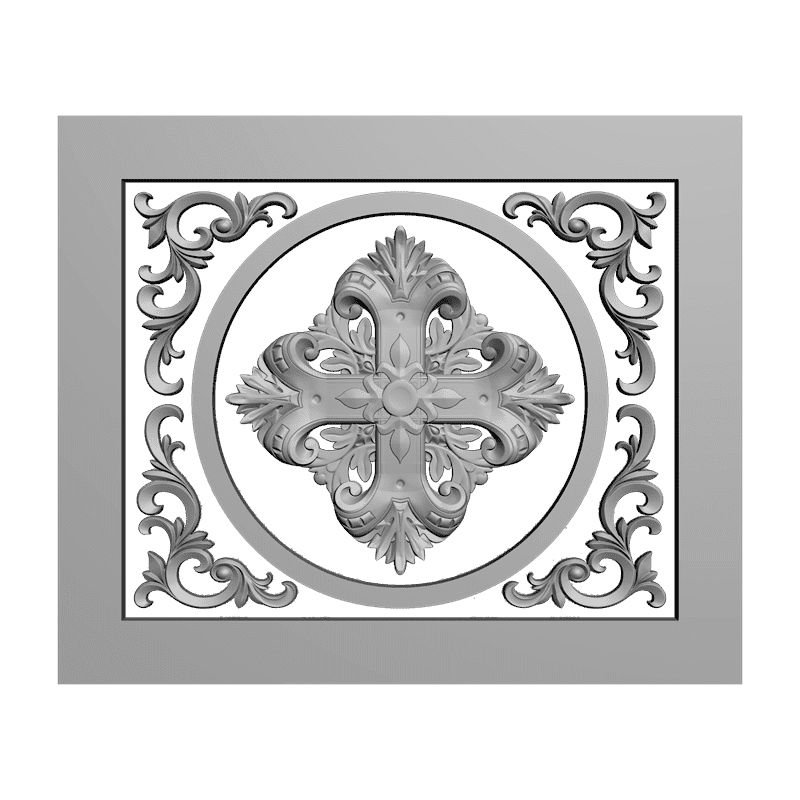 картинка Панель резная D11-074 3D-STL.COM