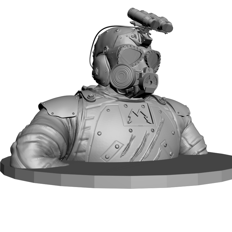 картинка Скафандр P4-441 3D-STL.COM