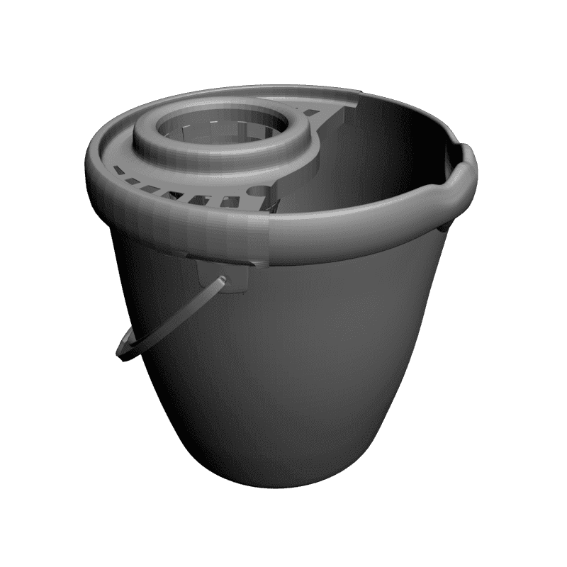 картинка Ведро P4-266 3D-STL.COM
