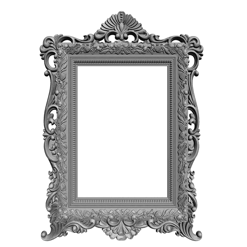 картинка Рама резная D14-219 3D-STL.COM