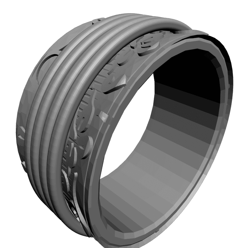 картинка Кольцо RY2-072 3D-STL.COM