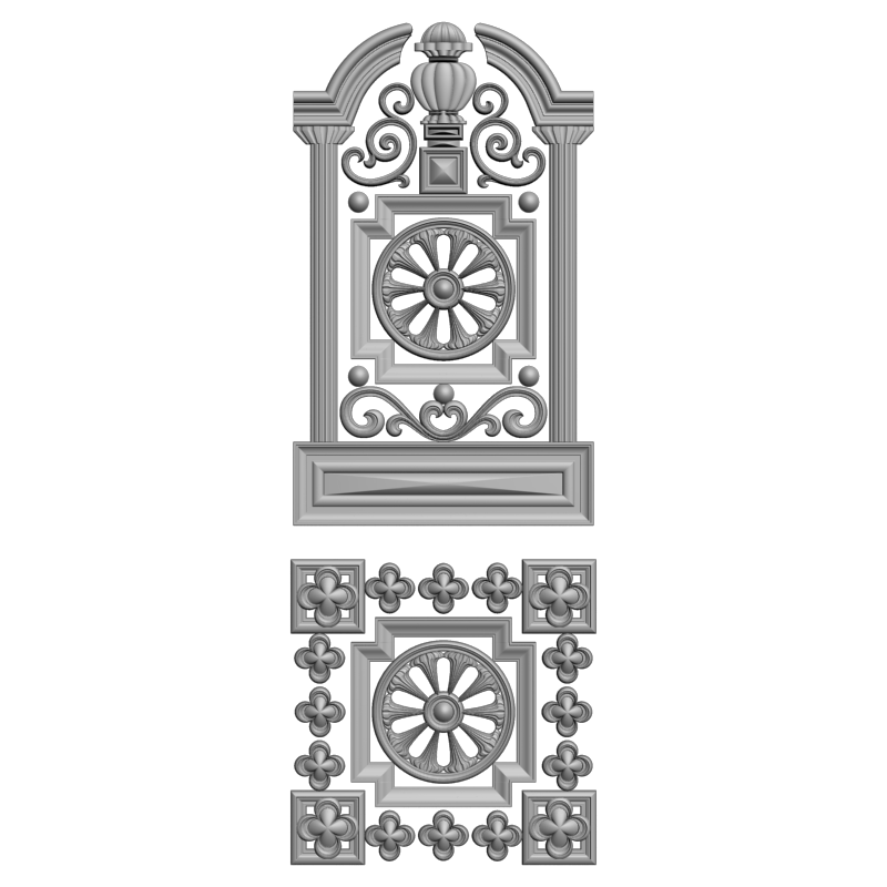 картинка Накладка на двери H3-108 3D-STL.COM