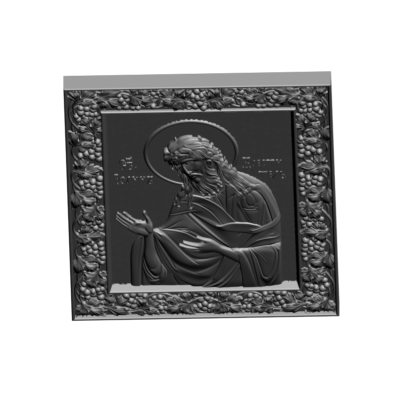 картинка Святой Иоан Креститель V3-446 3D-STL.COM