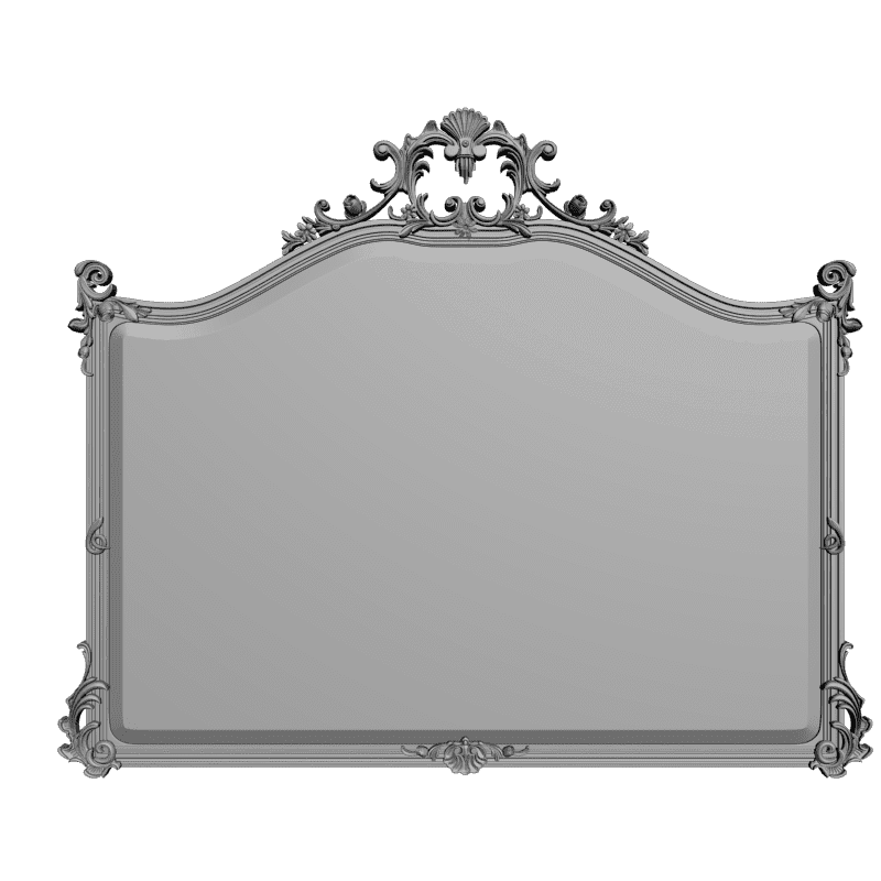 картинка Рамка зеркала D14-337 3D-STL.COM