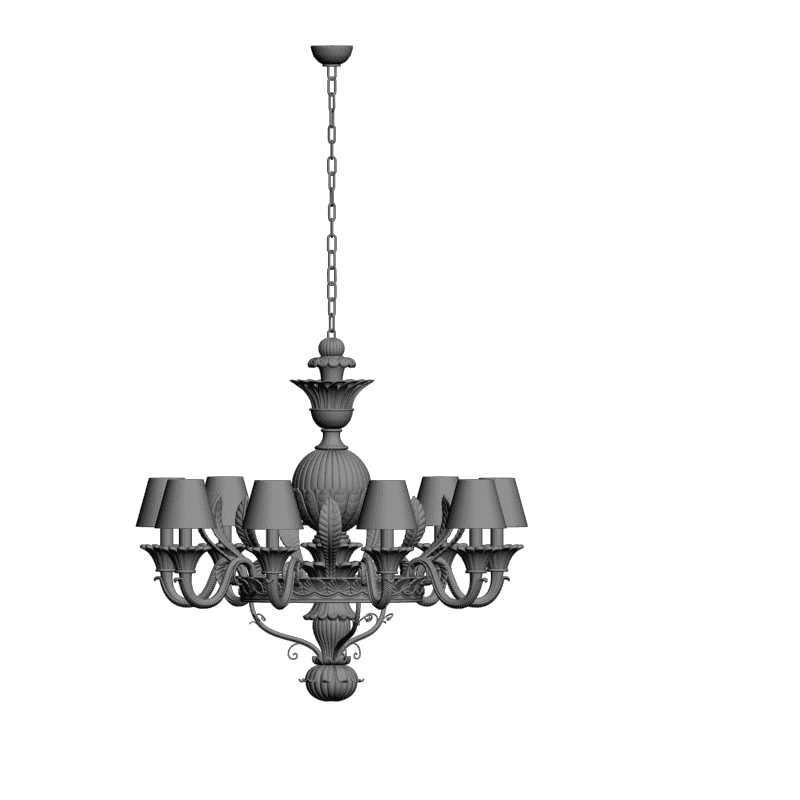 картинка Люстра Chelini FELO H6-094 3D-STL.COM