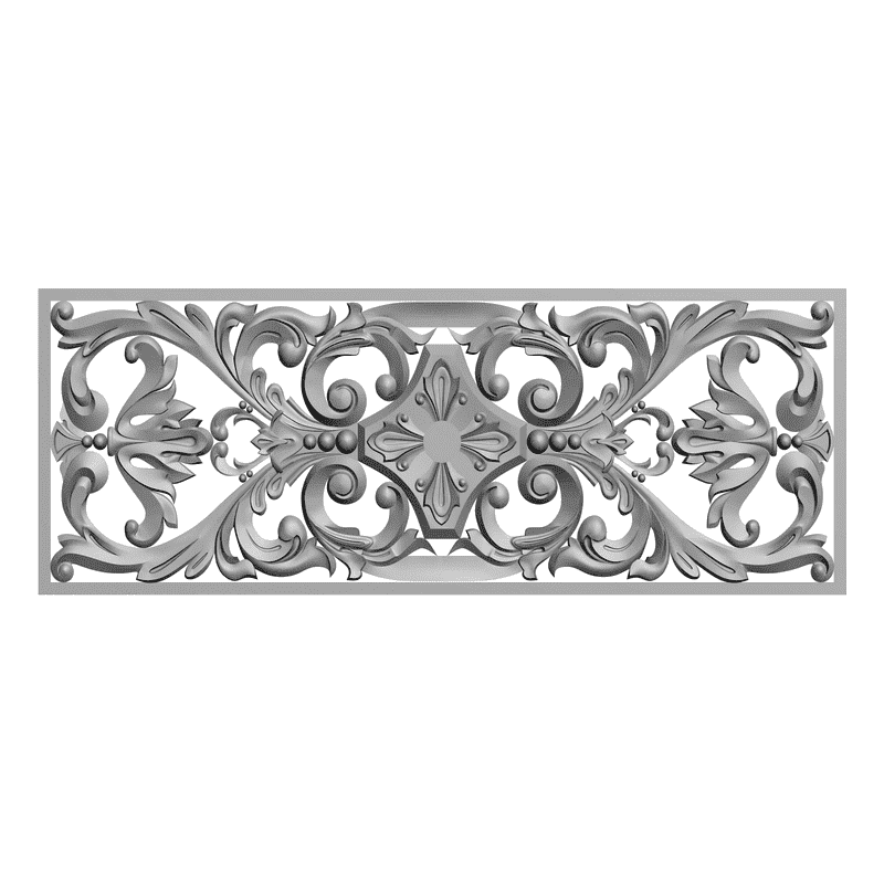 картинка Панель резная D11-001 3D-STL.COM