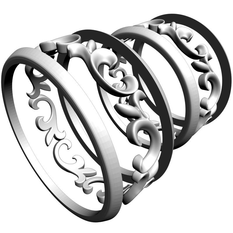 картинка Кольцо RY2-145 3D-STL.COM