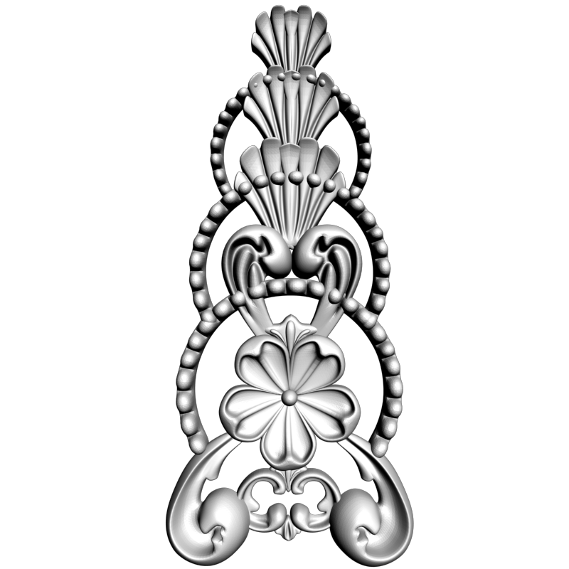 картинка Накладка резная D10-271 3D-STL.COM