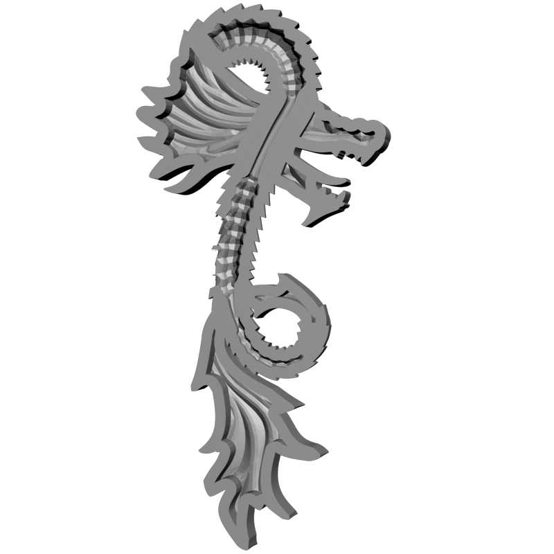 картинка Подвеска Дракон RY5-092 3D-STL.COM