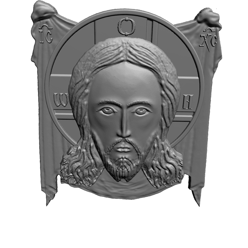 картинка Спас Нерукотворный V3-082 3D-STL.COM