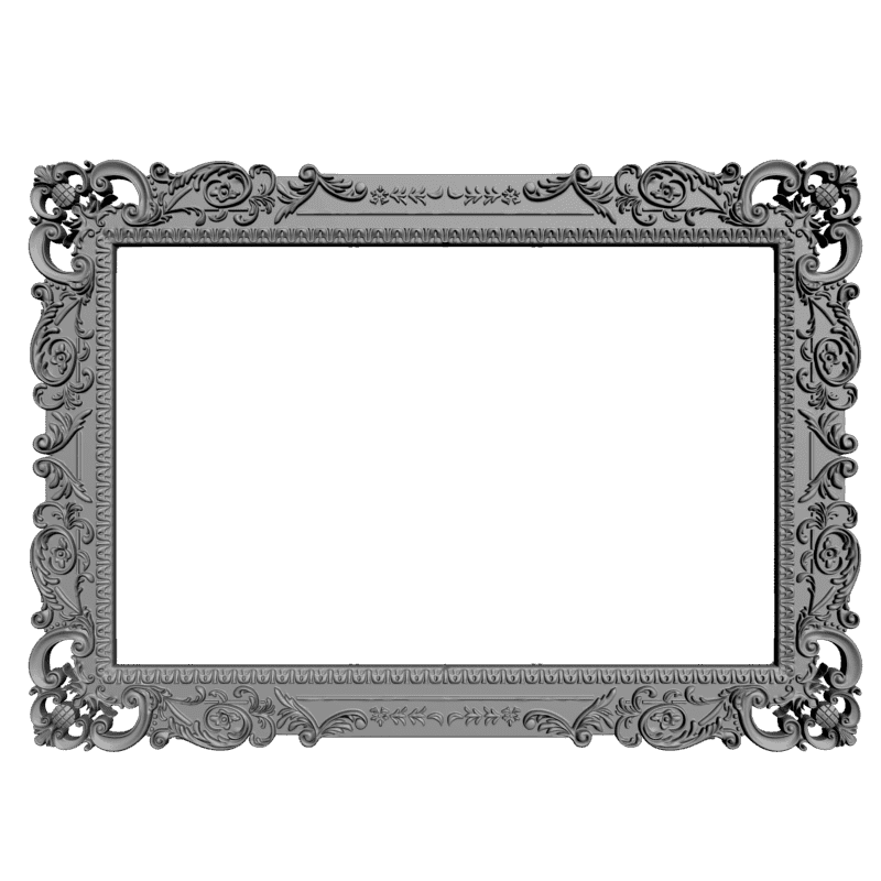 картинка Рамка резная D14-331 3D-STL.COM