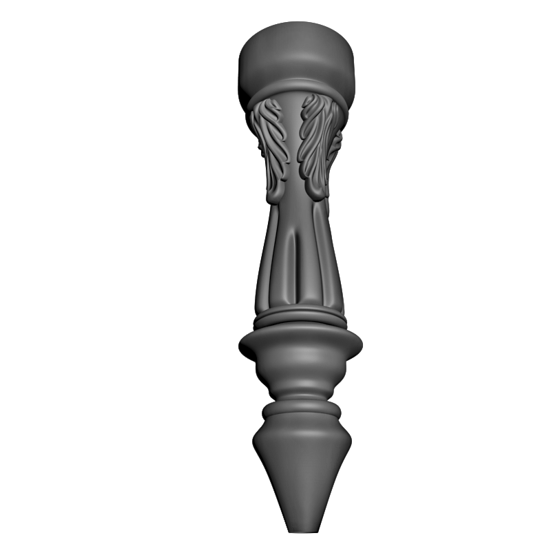 картинка Ножка мебельная M6-111 3D-STL.COM