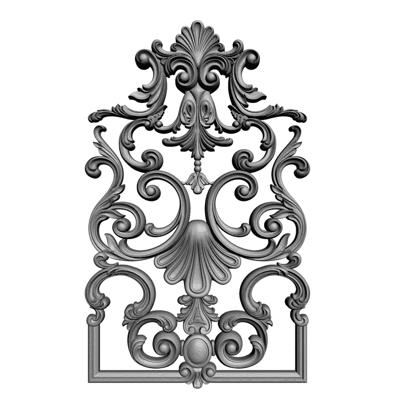 картинка Накладка резная D10-007 3D-STL.COM