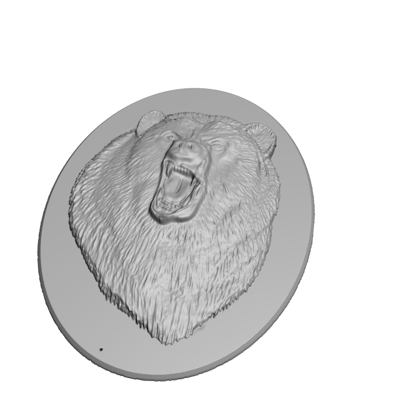 картинка Медведь F1-247 3D-STL.COM