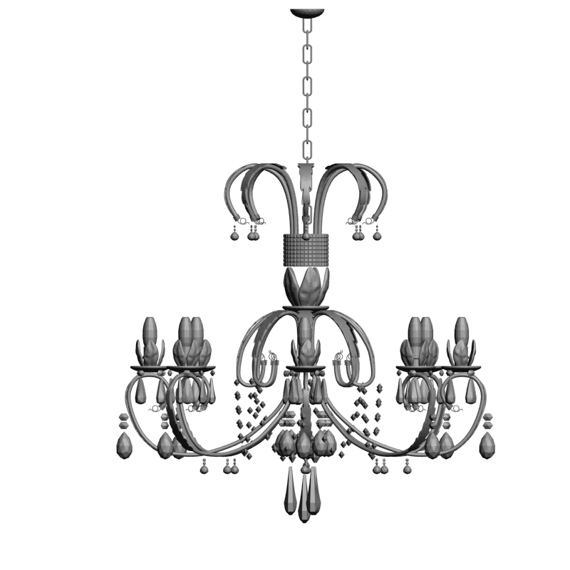 картинка Люстра H6-067 3D-STL.COM