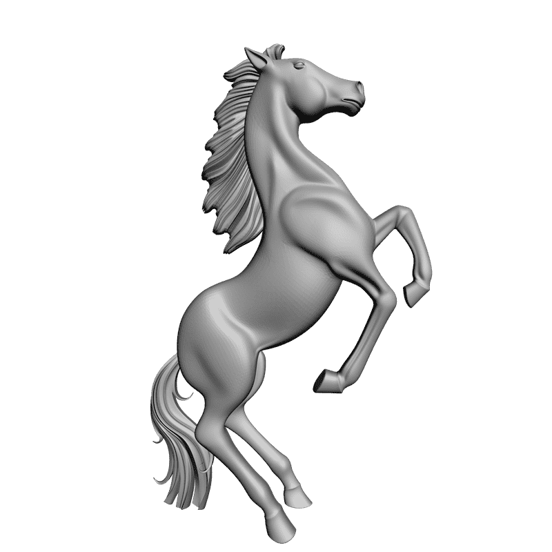 картинка Лошадь F1-072 3D-STL.COM